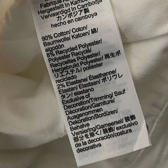 J.CREW Petite Mid-rise Kickout Jean Size 27P White NEW CH694 Casual Coastal - Picture 11 of 16